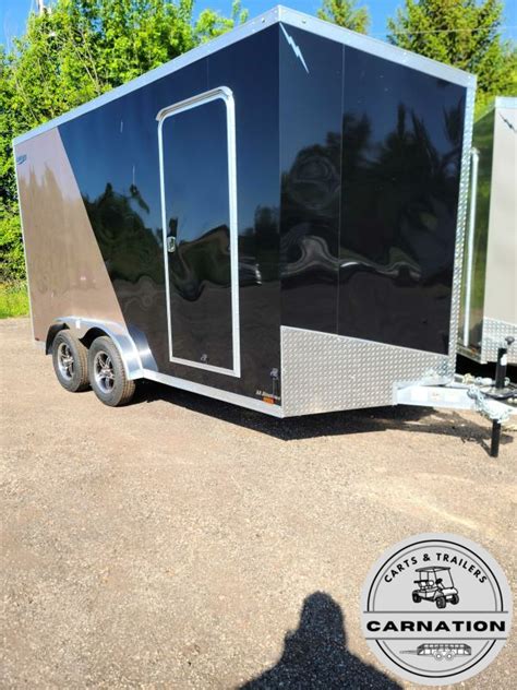 black painted aluminum trailers